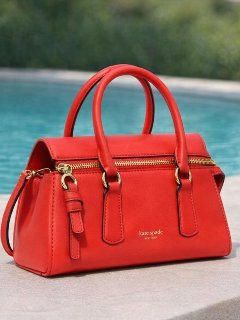 Bond Mini Bag -red
